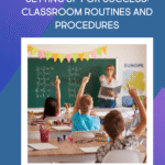 A podcast episode about teaching classroom routines and procedures