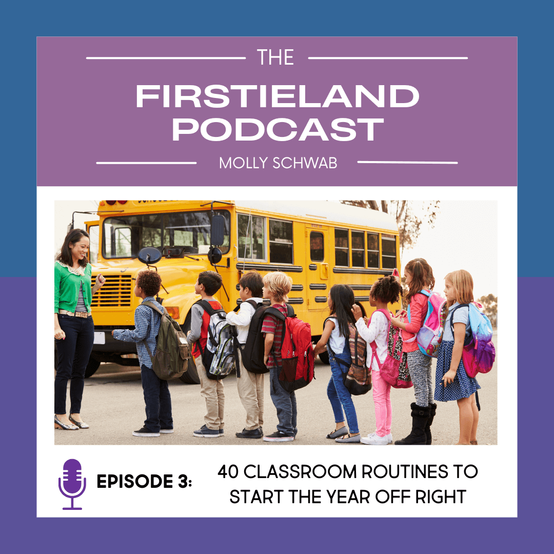 A podcast for elementary teachers about classroom routines and procedures
