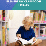 Podcast about how to set up an elementary classroom library