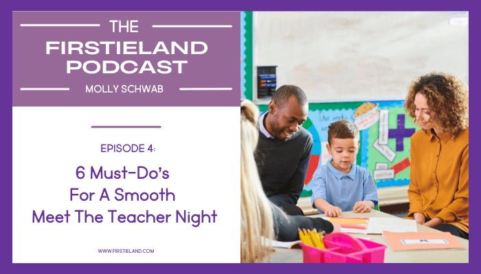 A podcast episode about tips for meet the teacher night