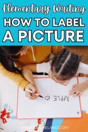 A podcast about teaching elementary writing and picture labeling