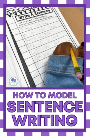 How to teach sentence writing to kids