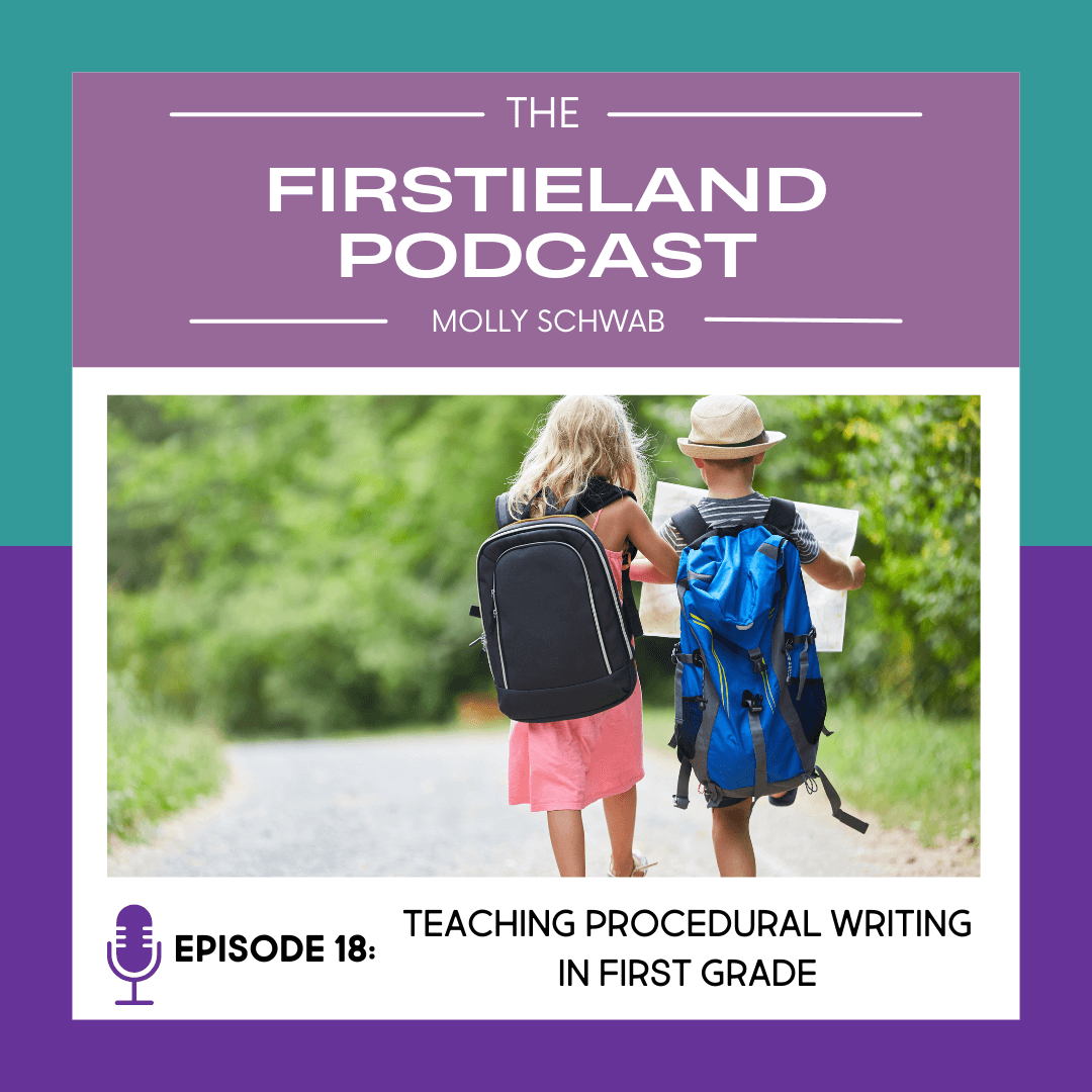 Teaching procedural writing in first grade