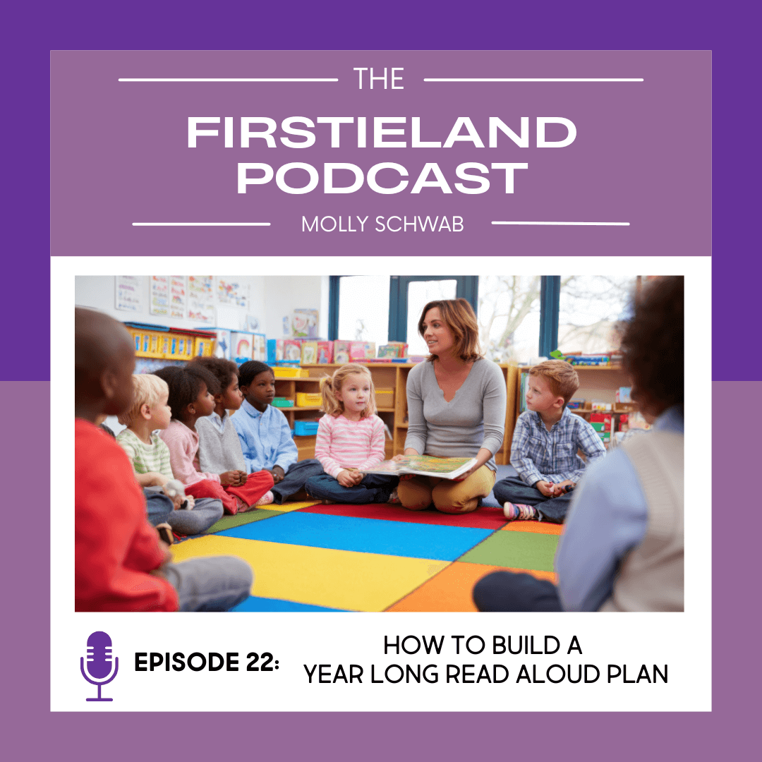 How to build a year long classroom read aloud plan in K-1