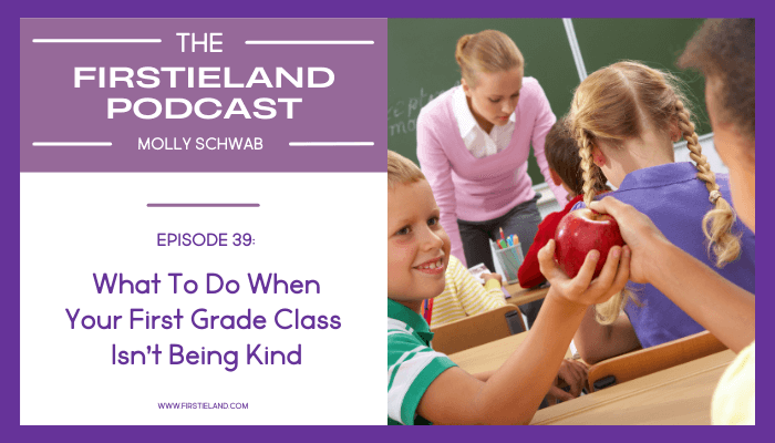 teaching kindness to kids in first grade
