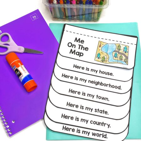 Teaching map skills in first grade