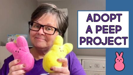 Adopt a peep spring writing project