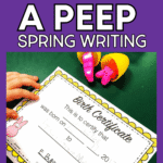 Adopt a peep spring writing project