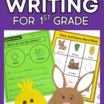 Spring writing prompts and center ideas for first grade