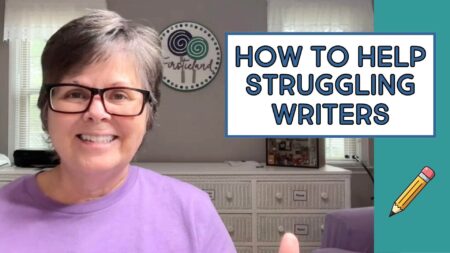 Tips for struggling writers in first grade