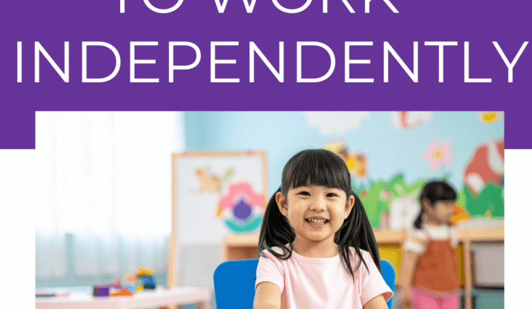 Teaching Students To Work Independently In 1st Grade