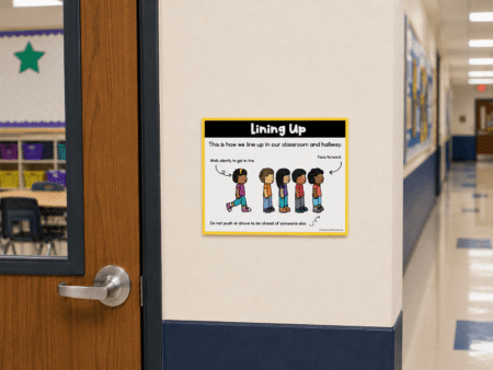 First grade classroom routines and procedures poster