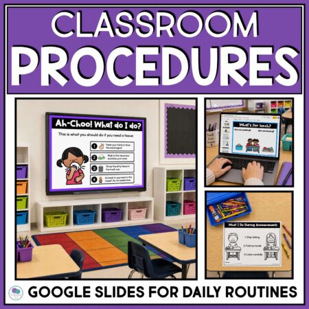 First grade classroom routines and procedures slides