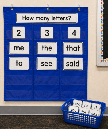 Word work centers for first grade