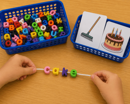 Word work centers for first grade