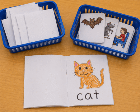 Word work centers for first grade