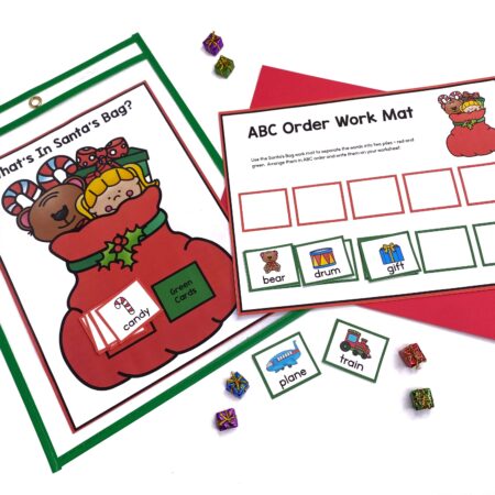 Word work centers for first grade