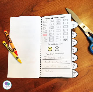 Flexible seating classroom management strategies in first grade