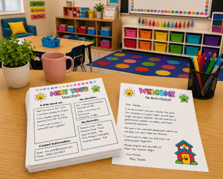 Simple meet the teacher ideas for your elementary classroom