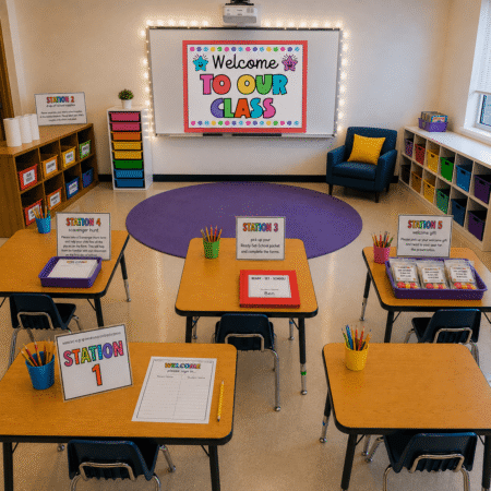 Meet the teacher ideas for elementary classrooms