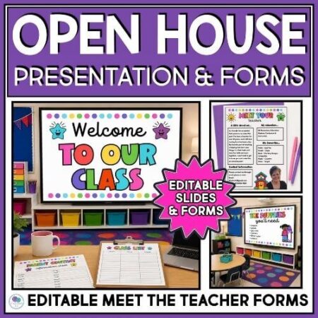 Meet the teacher slides and forms