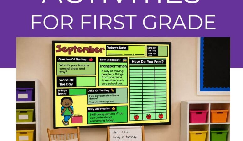 5 Quick & Easy Morning Meeting Activities For 1st Grade