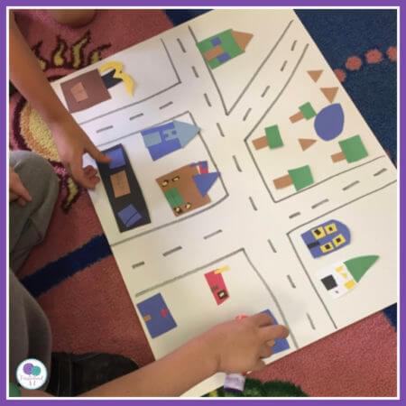 Map skills for kindergarten and first grade with Me On The Map. Includes a free flip book.