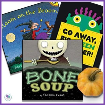 Halloween books for kids.