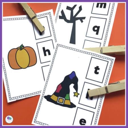 Halloween literacy activities for first grade. 