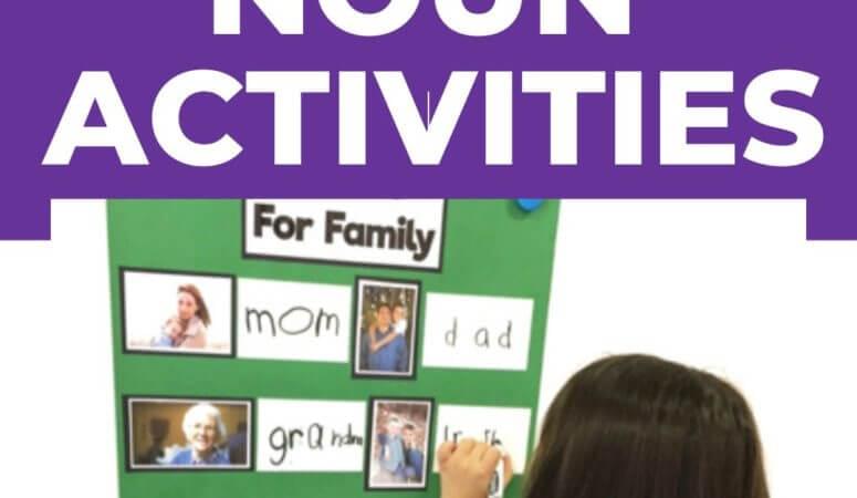 7 Easy Tips For Teaching Noun Activities In First Grade