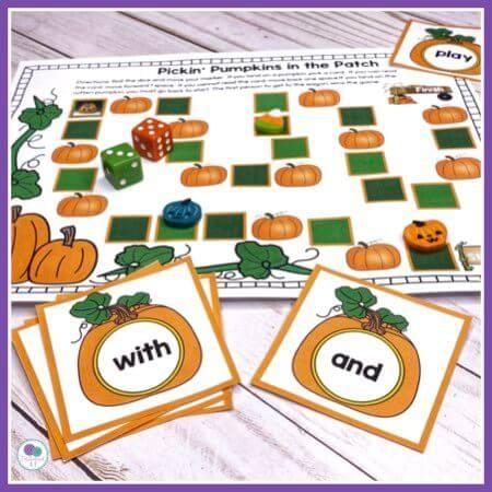 Halloween learning centers for kindergarten and first grade kids. 