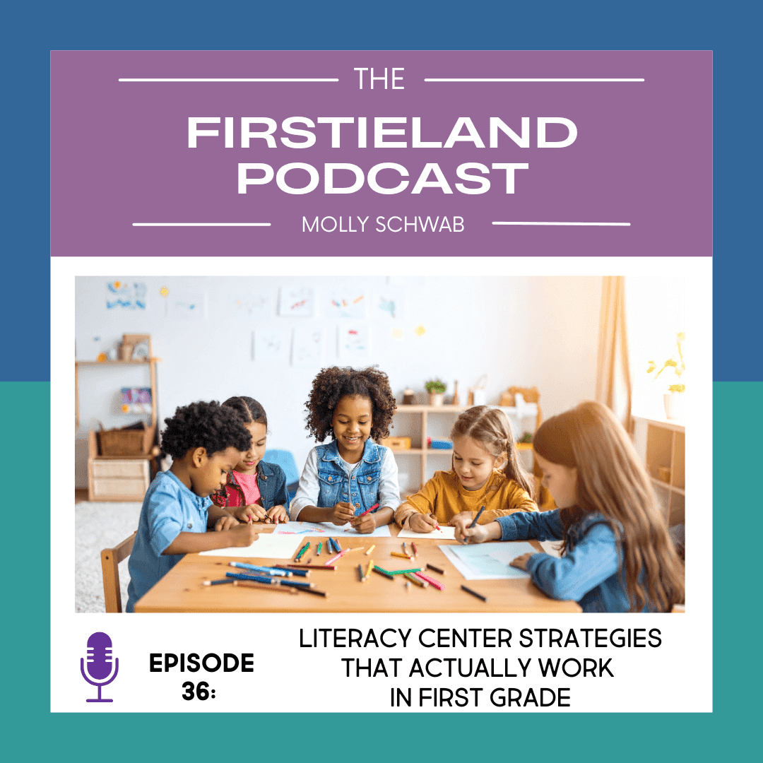 Literacy center strategies in first grade